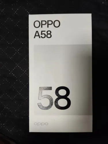 Celular OPPO A58 256GB (NOVO - Nunca usado)