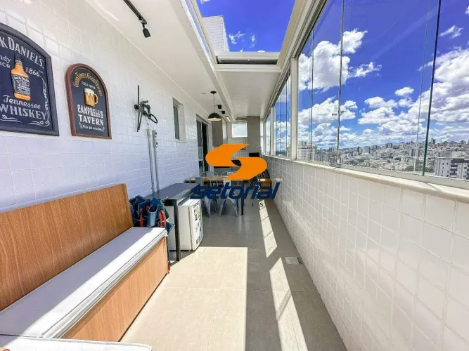 Cobertura à venda, 3 quartos, 1 suíte, 2 vagas, Nova Suíssa - Belo Horizonte/MG
