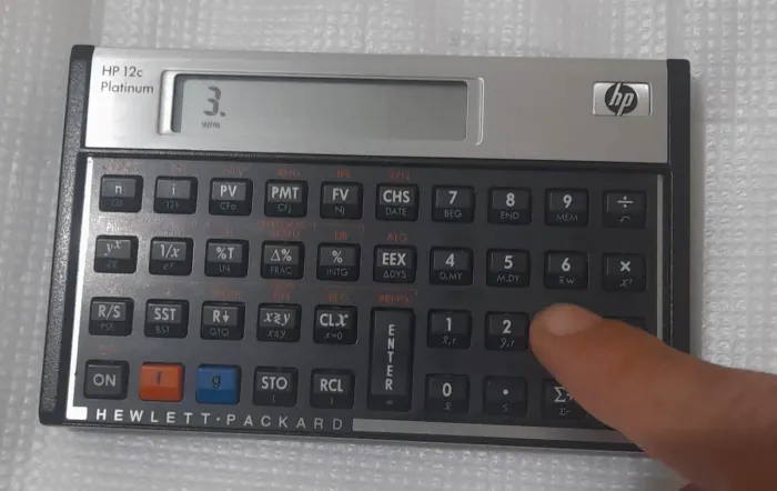 Calculadora HP12C Financeira.