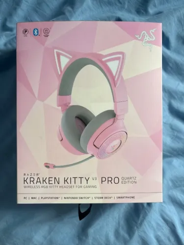 Headset Razer Kraken Kitty V3 pro ROSA