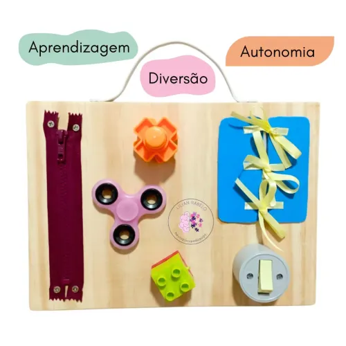 Mini Painel Sensorial PORTÁTIL 