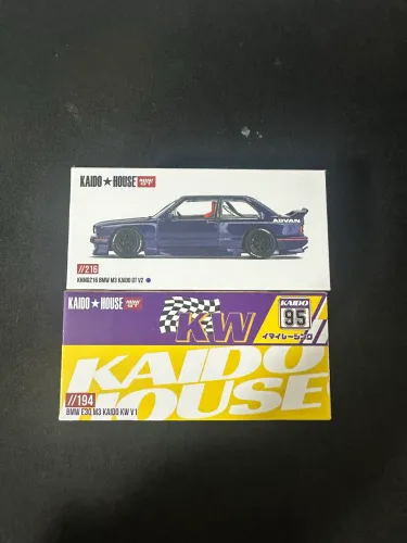 Kaido house dupla de bmw m3