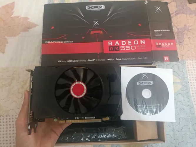 RX 550 4GB GDDR5