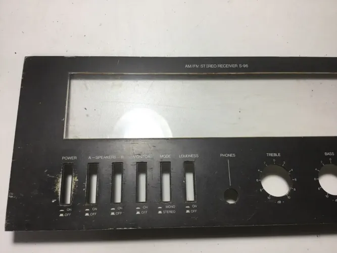 Frente do receiver S 96