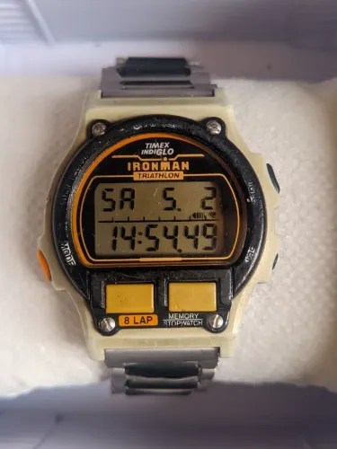 Timex Ironman Indiglo Triathlon - Vintage Anos 90 - Original