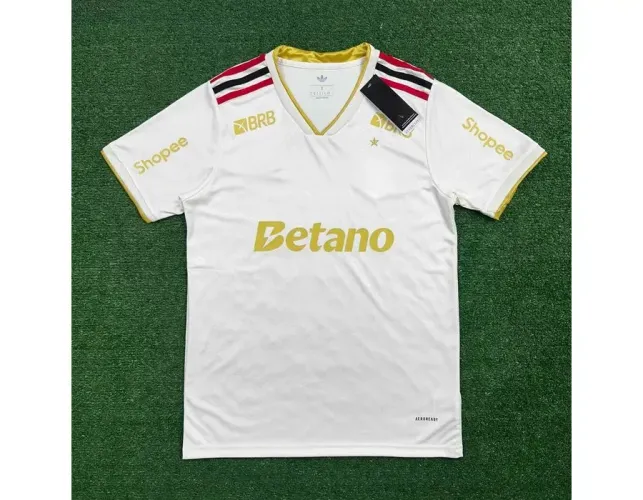Camisa Flamengo Third 25/26 - Patrocínios - Bege (BETANO)