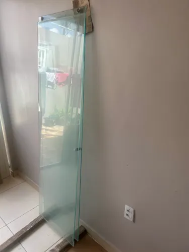 Folhas de vidro temperado para box