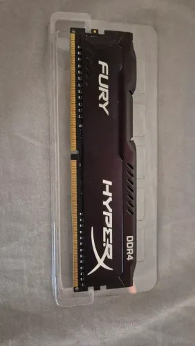 Memória RAM 8GB HyperX Fury, DDR4, 2400Mhz, DIMM, CL15 (Original)