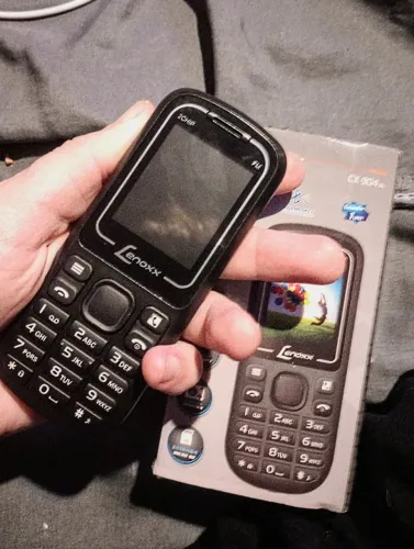 Celular Lenoxx simples NOVO NUNCA USADO 