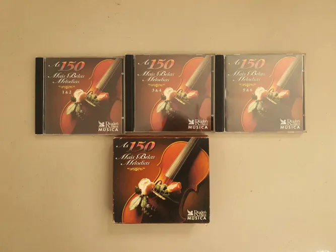 6 CDs As 150 Mais Belas Melodias - Box