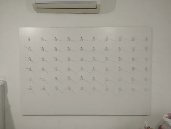 Painel de exposição de Bijuterias 