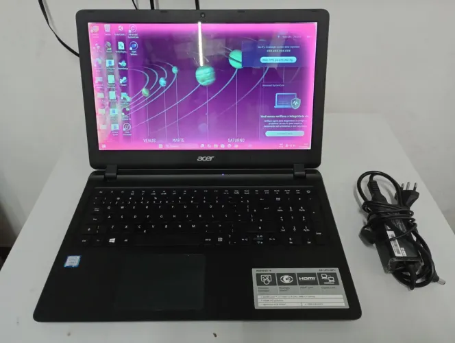 Acer i3 7 Geração 240 SSD Detalhe Tela