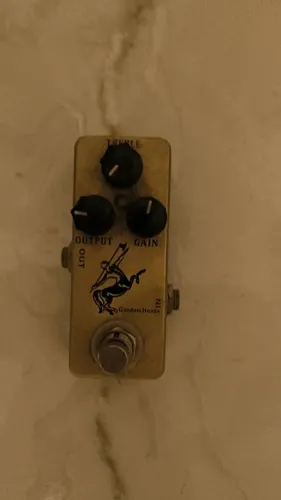 Pedal de Guitarra Golden Horse - Overdrive - Funcionando