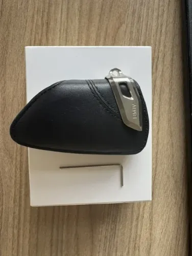 BMW CAPA DE CHAVE EM COURO ORIGINAL