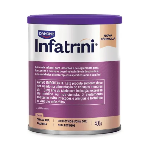 Fórmula Infantil Infatrini 400g - Lata Original