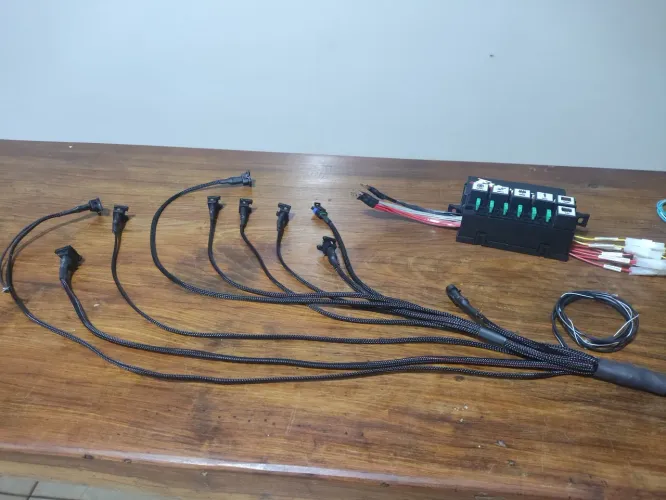 Chicote fueltech FT 300 4 bicos para todos os tipos de motores AP m.i <br>
