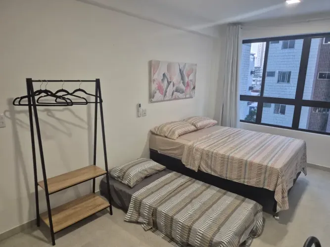 Flat em Boa Viagem, mobiliado, disponível para locação