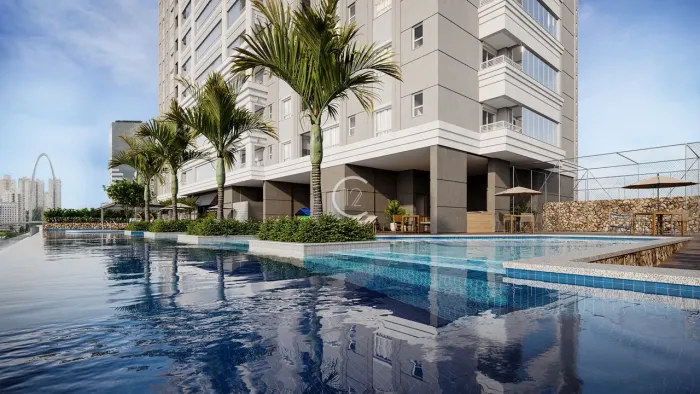 Apartamento novo com 1 quarto à venda, 52 m² por R$ 807.000 - Jardim das Colinas - São Jos