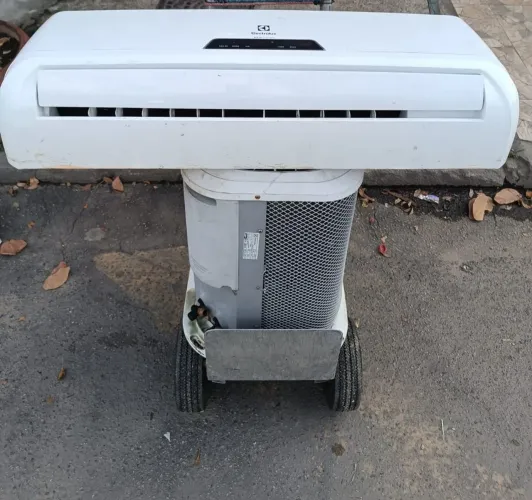 Ar condicionado funcionando perfeitamente