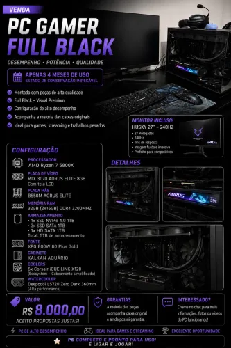 PC GAMER ALTO DESEMPENHO