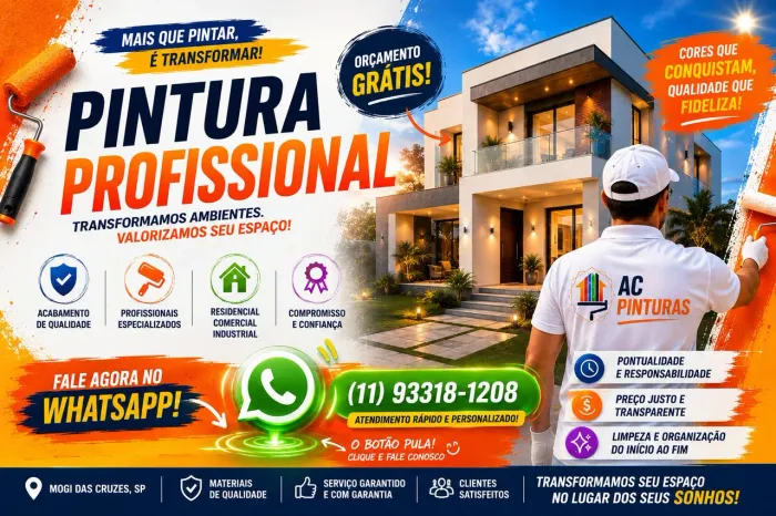 Pintor Predial em Mogi das Cruzes