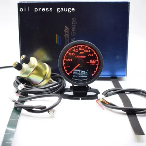 Manometro Pressao De Oleo Com Sensor 10bar Greddy
