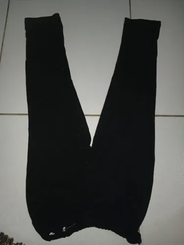 Calça Feminina Preta de Algodão