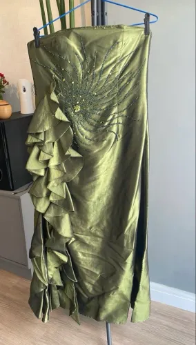 Vestido de festa tomara que caia