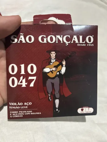 Encordoamento São Gonçalo pra violão 