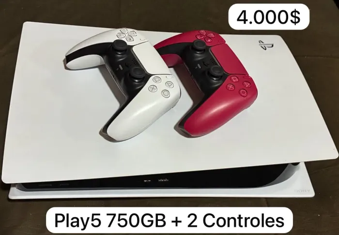 PlayStation 5 + 2 Controles