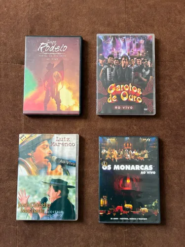 Kit dvd artistas Gaúchos 