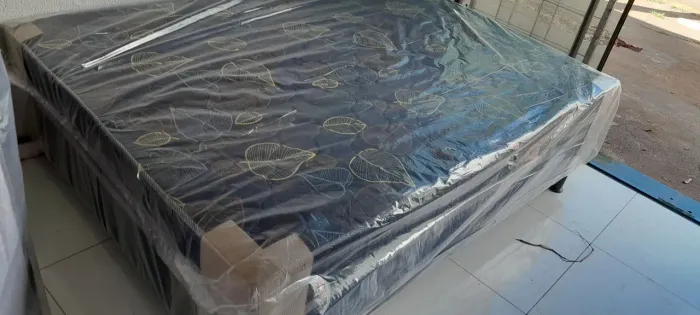Cama box conjugado casal apenas 690.00 entrega grátis wats * 