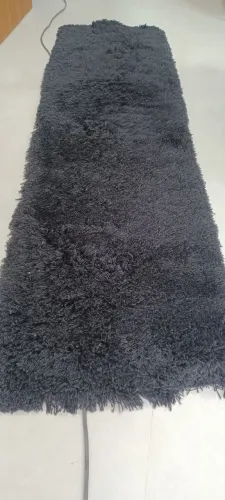Tapete  preto 2x2 5 pelo alto seminovo  
