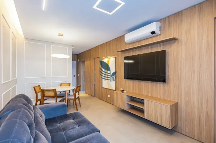 Apartamento mobiliado para alugar no Vivance Batel | 96 m², 2 quartos e 2 vagas