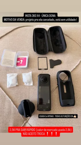 INSTA 360 X4 USADA