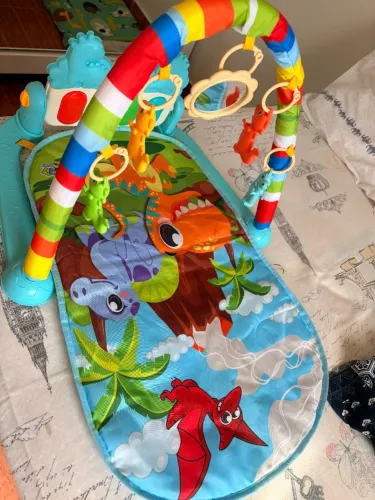 Tapete de Atividades para Bebê -Dino da Maxbaby