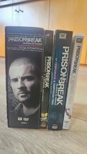 box serie prison break 4 temporadas + filme