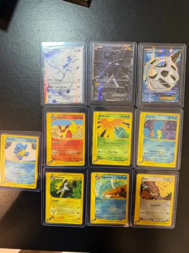 LOTE CARTAS VINTAGE POKÉMON RARAS -20% do valor