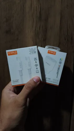 Carregador Turbo iPhone PD 30W USB-C + Lightning | Carregamento Rápido