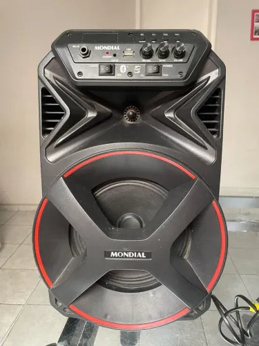 Caixa De Som Amplificada Bluetooth 250w Cm250 Mondial Bivolt
