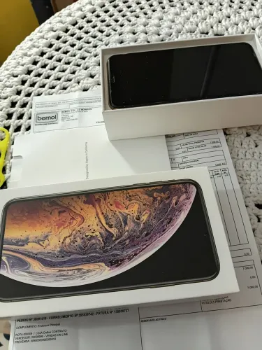 IPHONE XS MAX GOLD 64 GB-Muito Conservado 
