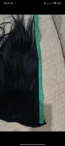 Cabelo humano 140g já na tela 45 cm