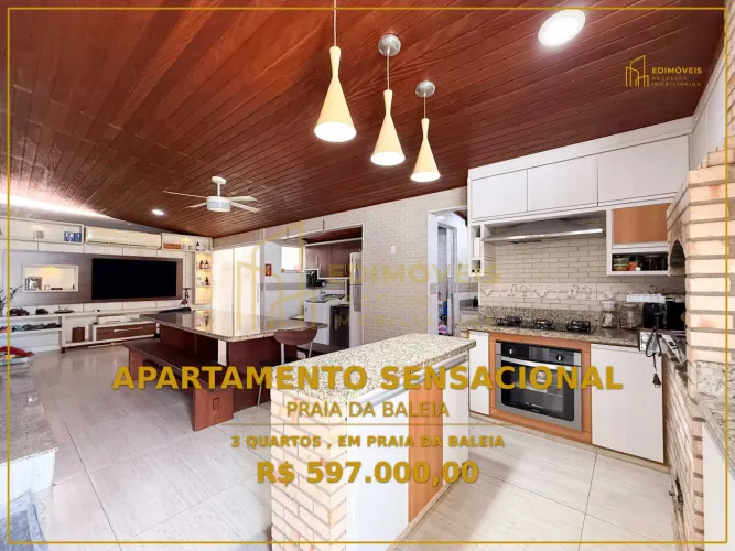 Oportunidade Única: Garden 3 Quartos na Praia da Baleia, Próximo à Praia!