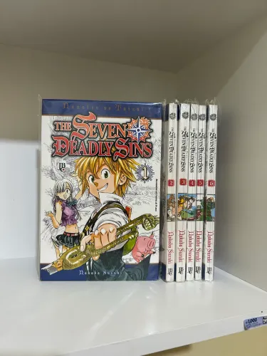 Nanatsu no Taizai, The Seven Deadly Sins Mangás Vols 1-6