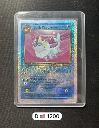 Carta Pokémon Vaporeon Legendary Collection Reverse Holo