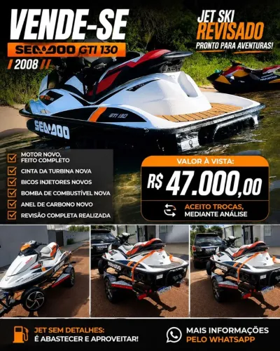 Vendo ou troco por veículo jet ski