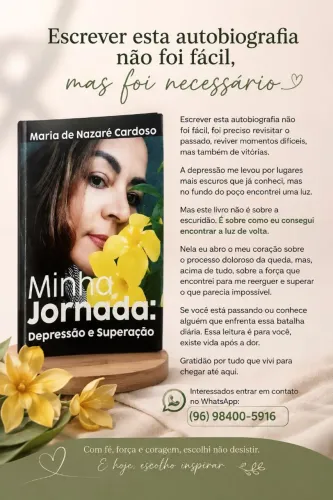 Minha autobiografia. Somente interessados chamar no whatsapp: *