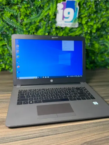Notebook HP 240 G6 i3-6006 2.0Ghz 8GB DDR3 480GB SSD Cor Cinza chumbo Tela 14 