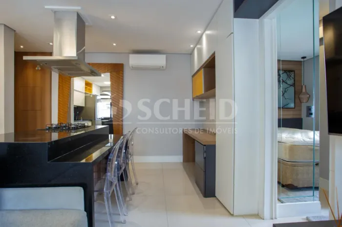 Studio locação em Vila Nova Conceição com 1 quarto, sendo 1 suíte, 35m² 1 vaga