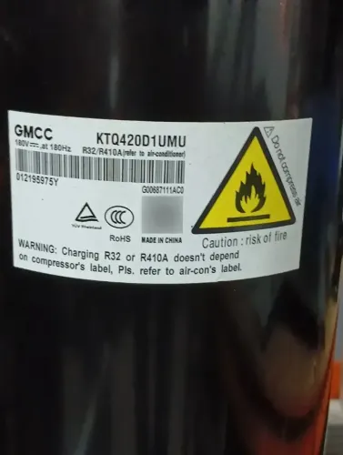 Compressor GMCC Inverter KTQ420D1UMU R410A 180Hz Usado
